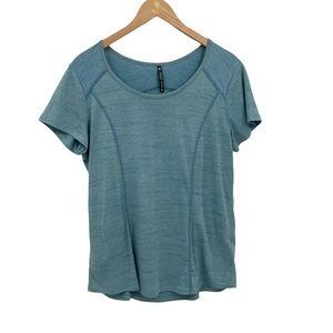 KUHL blue short sleeve top